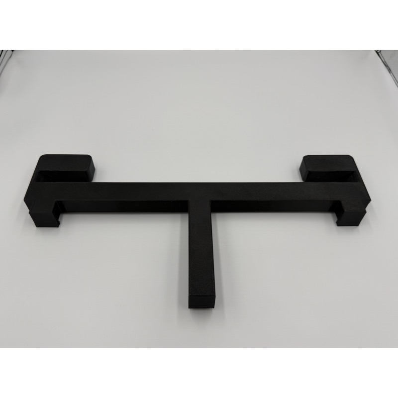 Sorted3D Compound Bow Hanger Hub Blind — 13-inch bar with center hook for split-limb bows and two outer stubs for release aid and gear